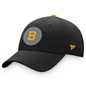 Men's Fanatics Branded Black Boston Bruins Details Flex Hat