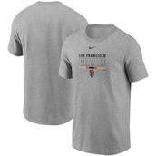 Men's Nike Gray San Francisco Giants Color Bar T-Shirt