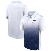 Men's Fanatics Branded White/Navy New York Yankees Iconic Parameter Sublimated Polo