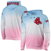 Men's Pro Standard Blue/Pink Boston Red Sox Ombre Pullover Hoodie