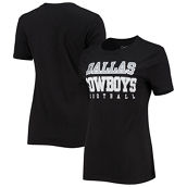 Women's Black Dallas Cowboys Practice T-Shirt