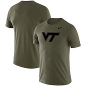 Men's Nike Olive Virginia Tech Hokies Tonal Logo Legend Performance T-Shirt