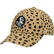 Women's '47 Tan Florida State Seminoles Cheetah Clean Up Adjustable Hat
