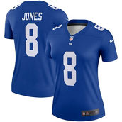 Women's Nike Daniel Jones Royal New York Giants Legend Jersey