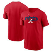 Men's Nike Red Atlanta Braves Logo Local Team T-Shirt