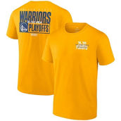 Fanatics Branded Men's Gold Golden State Warriors 2022 NBA Playoffs Dunk T-Shirt