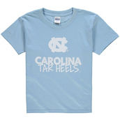 Two Feet Ahead Youth Carolina Blue North Carolina Tar Heels Crew Neck T-Shirt