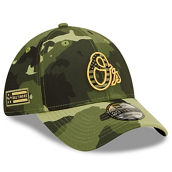 Men's New Era Camo Baltimore Orioles 2022 Armed Forces Day 39THIRTY Flex Hat
