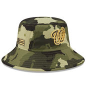 Men's New Era Camo Washington Nationals 2022 Armed Forces Day Bucket Hat