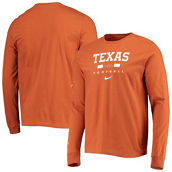 Men's Nike Texas Orange Texas Longhorns Word Long Sleeve T-Shirt