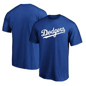 Fanatics Branded Men's Royal Los Angeles Dodgers Official Wordmark T-Shirt