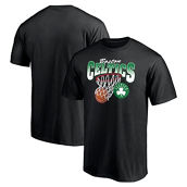 Men's Fanatics Branded Black Boston Celtics Balanced Floor T-Shirt