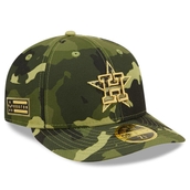 Men's New Era Camo Houston Astros 2022 Armed Forces Day On-Field Low Profile 59FIFTY