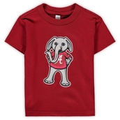 Toddler Crimson Alabama Crimson Tide Big Mascot Logo T-Shirt