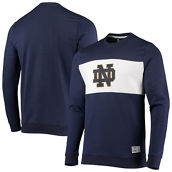 Men's Under Armour Navy Notre Dame Fighting Irish Game Day All Day Pullover Sweatshirt