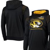 Men's Nike Black Missouri Tigers 2021 Team Sideline Performance Pullover Hoodie