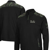 Colosseum Men's Black UCLA Bruins OHT Military Appreciation Commo Fleece Quarter-Zip Jacket