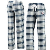 Women's Concepts Sport Navy/Gray Winnipeg Jets Accolade Flannel Pants