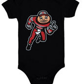 Infant Black Ohio State Buckeyes Big Logo Bodysuit