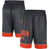 Men's Nike Charcoal/Orange Illinois Fighting Illini Fast Break Performance Shorts