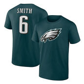 Fanatics Branded Men's DeVonta Smith Midnight Green Philadelphia Eagles Player Icon T-Shirt
