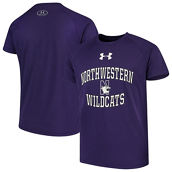 Youth Under Armour Purple Northwestern Wildcats 2.0 Circling Wordmark Tech T-Shirt