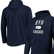 Men's Nike Navy BYU Cougars Spotlight Performance Raglan Pullover Hoodie