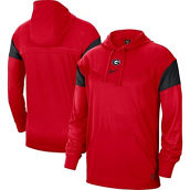 Men's Nike Red Georgia Bulldogs Sideline Jersey Pullover Hoodie
