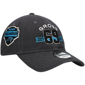 Men's New Era Jordan Gross Charcoal Carolina Panthers Hall of Honor Player 9TWENTY Adjustable Hat