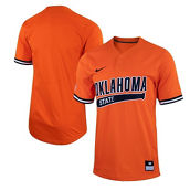 Nike Men's Orange Oklahoma State Cowboys Two-Button Replica Baseball Jersey