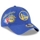 Men's New Era Royal Golden State Warriors Back Half 9TWENTY Adjustable Hat