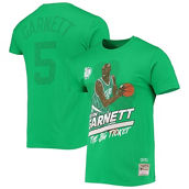 Men's Mitchell & Ness Kevin Garnett Kelly Green Boston Celtics Hardwood Classics The Big Ticket Player T-Shirt