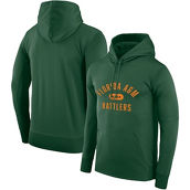Men's Nike x LeBron James Green Florida A&M Rattlers Performance Pullover Hoodie