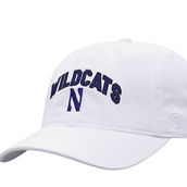 Men's Top of the World White Northwestern Wildcats Classic Arch Adjustable Hat