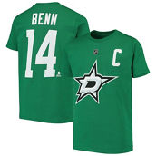 Outerstuff Youth Jamie Benn Kelly Green Dallas Stars Name & Number T-Shirt