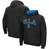 Colosseum Men's Black UCLA Bruins Arch & Logo 3.0 Pullover Hoodie