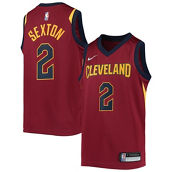 Youth Nike Collin Sexton Wine Cleveland Cavaliers 2021/22 Diamond Swingman Jersey - Icon Edition