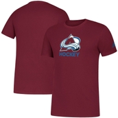 Men's adidas Burgundy Colorado Avalanche Hockey Amplifier T-Shirt