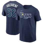 Men's Nike Randy Arozarena Navy Tampa Bay Rays Name & Number T-Shirt