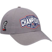 Men's Zephyr Charcoal Cincinnati Bearcats 2021 AAC Football Conference Champions Locker Room Crew Adjustable Hat
