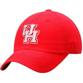 Men's Top of the World Red Houston Cougars Solid Crew Adjustable Hat
