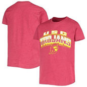 Youth Colosseum Cardinal USC Trojans Core Sunrise Playbook T-Shirt