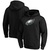 Men's Fanatics Branded Black Philadelphia Eagles Team Logo Pullover Hoodie