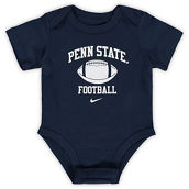 Newborn & Infant Nike Navy Penn State Nittany Lions Retro Lockup Football Bodysuit