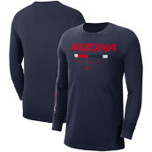 Men's Nike Navy Arizona Wildcats Word Long Sleeve T-Shirt