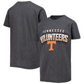 Youth Colosseum Charcoal Tennessee Volunteers Core Sunrise Playbook T-Shirt