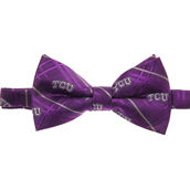 Eagles Wings Men's Purple TCU Horned Frogs Oxford Bow Tie