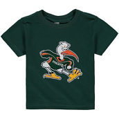 Infant Green Miami Hurricanes Big Logo T-Shirt