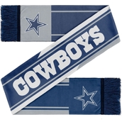 FOCO Dallas Cowboys Color Wave Wordmark Scarf