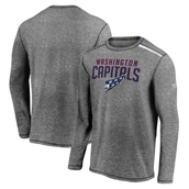 Fanatics Branded Men's Heathered Gray Washington Capitals Special Edition Long Sleeve T-Shirt